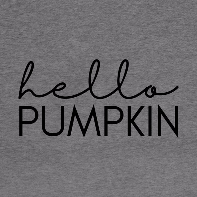 Hello Pumpkin by LazaAndVine